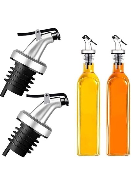 Tıpası, Damlatmaz Yağlık Şişe Ucu Ağızlığı, Yağlık, Sirkelik Sızdırmaz Kapaklı Tıpa (4) modelleri