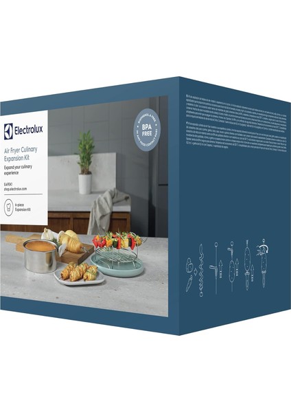 Eafek1 Airfryer Çok Amaçlı Aksesuar Seti