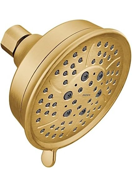 3638BG Duş Acc-Core Dört Fonksiyonlu 4-3/8 "çaplı Püskürtme Başlığı Standart, Fırçalanmış Altın modelleri