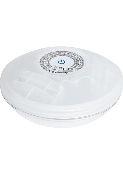 Pille Çalışır, Yüzen LED Lamba, Çap 14 cm