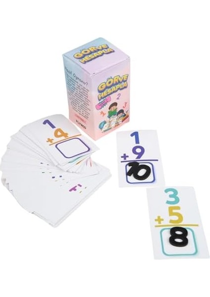 ve Hesapla Matematik Öğrenme Oyunu - Montessori Matematik Toplama ve Çıkarma Öğrenme Oyunu - Kreş Ana Sınıfı 1.sınıf Çocuklar Için Eğitici Zeka Kutu Oyunu fiyatları