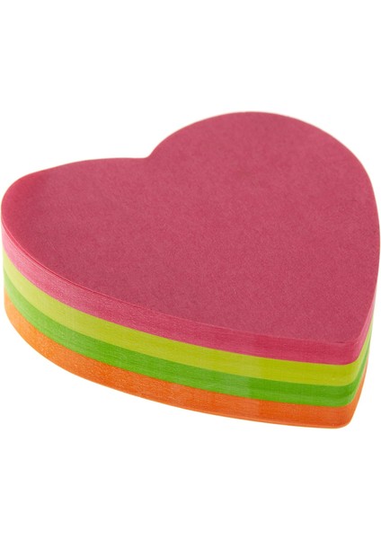 Yapışkan Notluk 70 x 70 Mm, Kalp