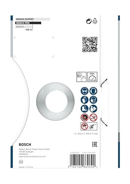 Professional Accessories Elmas Kesme ve Delme Aksesuarları, Disk, Gri, 1 Adet, 12,5 cm modelleri