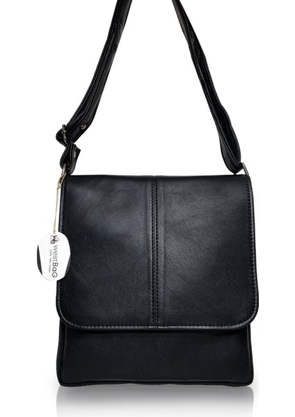 Hakiki Deri Postacı Çantası Premium Deri Çapraz Askılı Yandan Asmalı Omuz Çanta