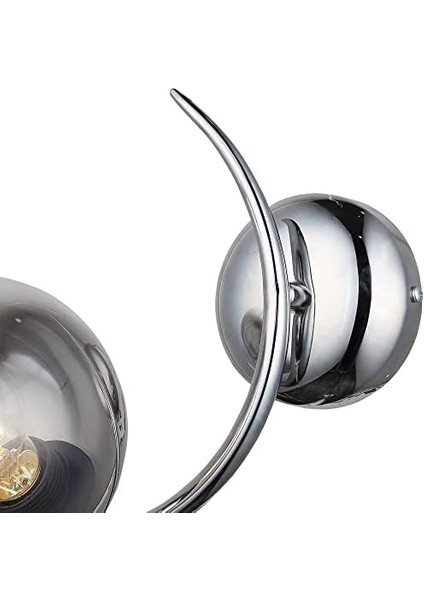 Hedra Tekli Krom Aplik 1XE27 fiyatları