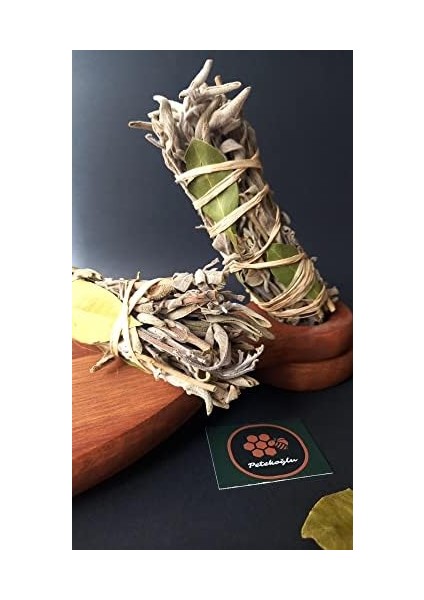 Petekoğlu (2 Adet) Ada Çayı Defne Demet (3 Adet) Palo Santo Hediyelik Tütsü Seti modelleri