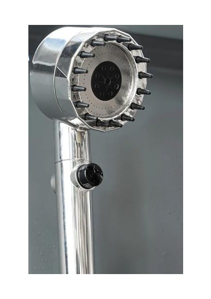 Masajlı Çok Fonksiyonlu Ayarlanabilir Duş Başlığı El Duşu 3 Modlu Ayarlanabilir Duş Başlığı,masajlı 3 Fonksiyonlu El Dus, Handshower (Krom) fiyatları