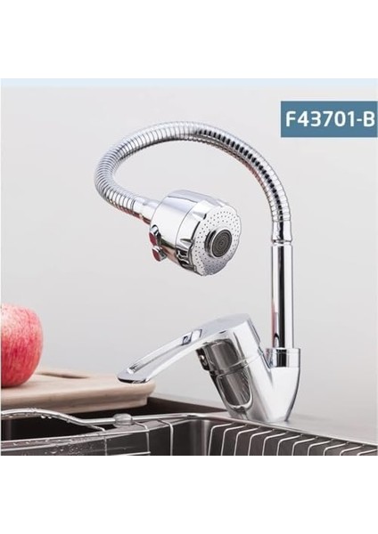 Home Spiral Başlı 2 Fonksiyonlu Hareketli Dönebilen Hortumlu Musluk Ucu Tasarruflu Oynar Başlıklı Krom fiyatları