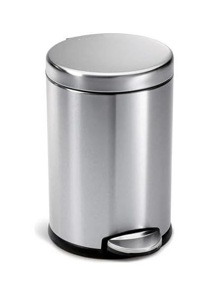 Elite Serisi 3 Litre Hacimli Iz Bırakmaz Paslanmaz Banyo-Mutfak Pedallı Çöp Kovası Antifinger fiyatları