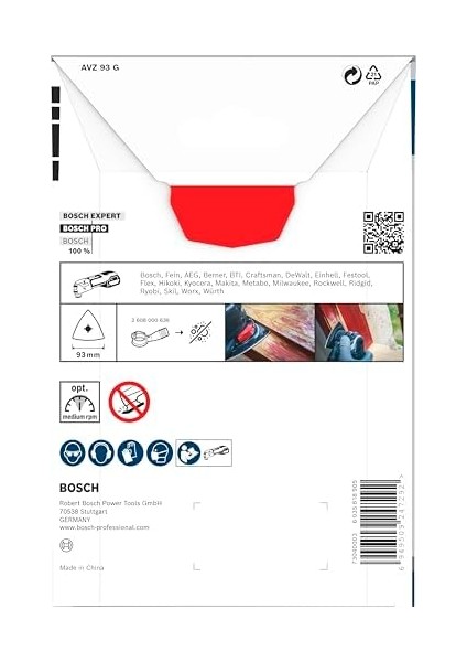 1x Pro Avz 93 G Zımpara Tabanı (Ø 93 Mm, Professional Aksesuar Çok Fonksiyonlu Makine) fiyatları