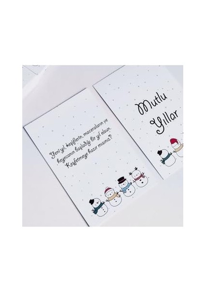 Yeni Yıla Özel Iyi Dilek Kartları - 72 Adet Kart fiyatları