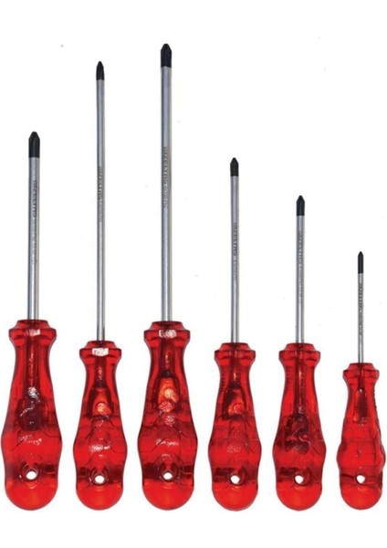 4120 00 8106 Kraft Seri Yıldız Uçlu Tornavida Seti 6 Parça