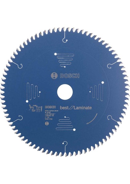 2608642135 Dairesel Testere Bıçağı Best For Laminat 254 x 30 x 2.5/1.8 mm Z84TR-F