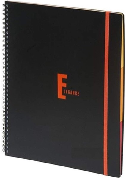 Color Elegance A4 Defter Çizgili 160 Sayfa Spiralli