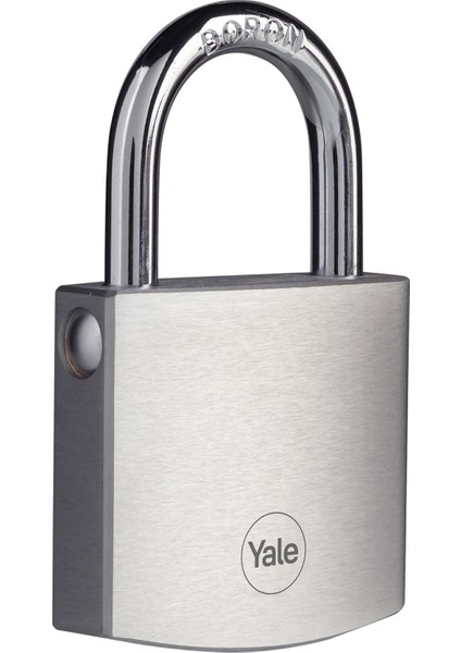 Y120B/50/127/1 - 50MM Dmu Krom Kaplamalı Asma Kilit - Yüksek Koruma - Boron Halka - 3 Anahtar