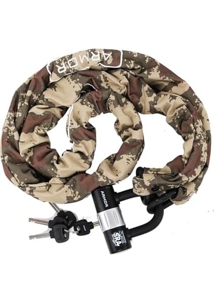 712MV Military Series Çelik Zincir 12MMX180CM + U Bar fiyatları