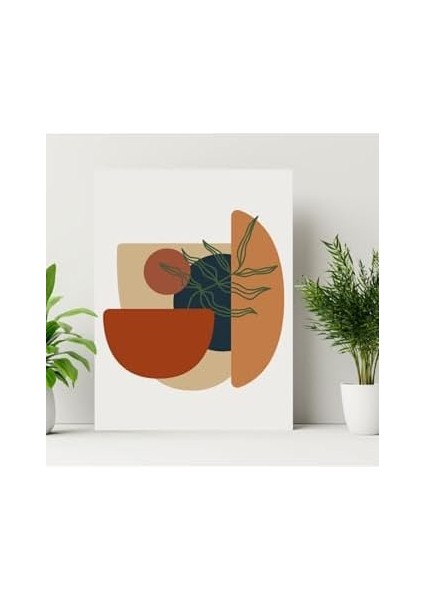 Retro Home Çiçek Tasarımlı 30X40 Kanvas Tablo Duvar Tablosu fiyatları