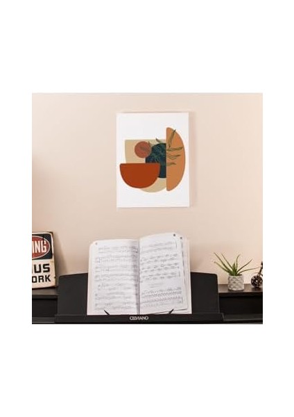 Retro Home Çiçek Tasarımlı 30X40 Kanvas Tablo Duvar Tablosu modelleri