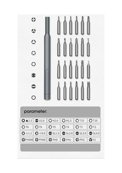 Parça Tornavida Tamir Seti, Kutulu Bilgisayar Telefon Tamir Tornavida Seti, Mıknatıslı Uçlar ve Özel Kutulu Tornavida Tamir Kiti Elektronikler Için Uyumlu fiyatları