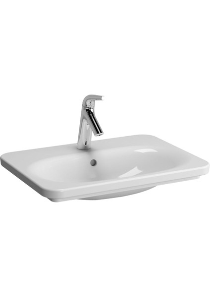 Nest Trendy 5685B003-0001 Tezgah Lavabo, 60 Cm, Beyaz