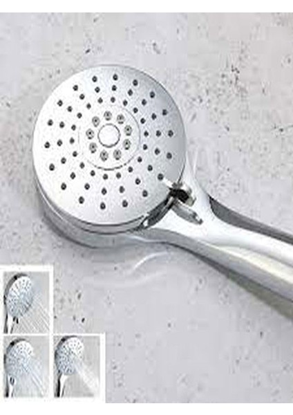 El Duş Başlığı 1.kalite Krom Kaplı Paslanmaz Banyo El Duşu Tepe Duşu Duş Başlığı