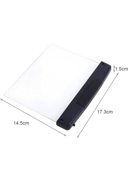 Taşınabilir LED Kitap Okuma Paneli - Göz Koruyucu Gece Okuma Lambası | Saydam Aydınlatmalı Panel Işık | Mini Işık Tablet | Ciltli Kitap Uyumlu | Aaa Pilli (Piller Dahil Değil) fiyatları