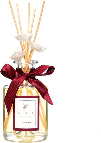 ml Silindir Şişe Bambu Çubuklu Gardenya Oda Kokusu