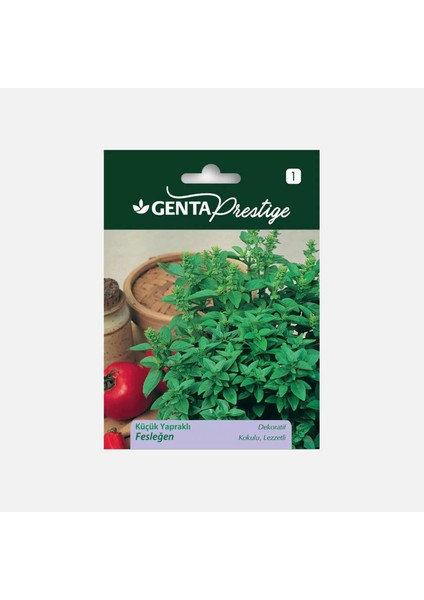 Prestige Küçük Yapraklı Fesleğen Tohumu Sebze Tohumu