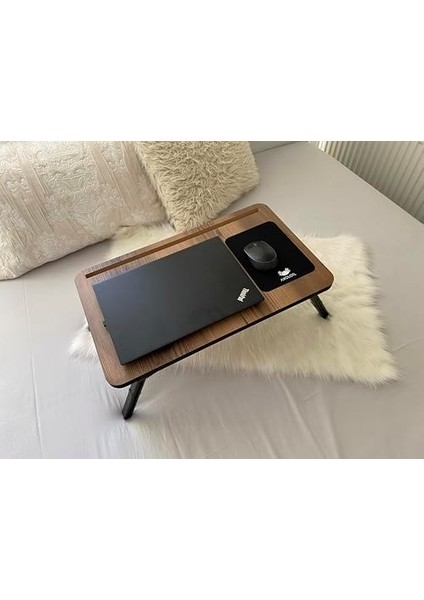Lidya Folding Telefon ve Tablet Bölmeli Katlanır Ayaklı Laptop Sehpası Notebook Bilgisayar Çalışma Masası fiyatları