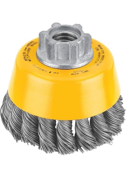 3-In. Carbon Steel Knotted Wire Cup Brush -DW4910