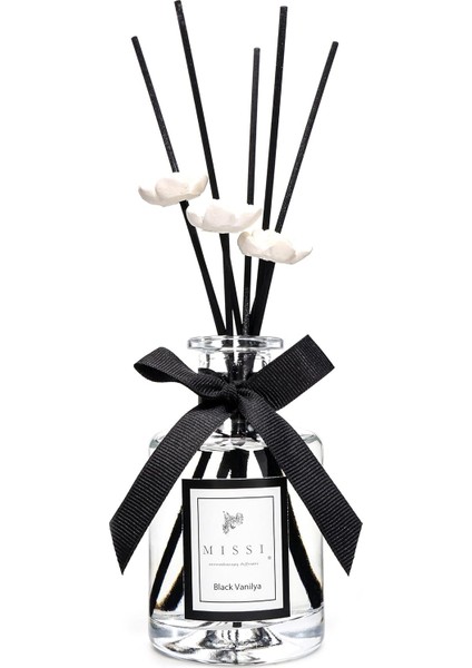 ml Silindir Şişe Black Vanilya Oda Kokusu
