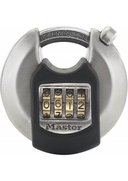 Lock Sağlam Disk Kilidi [paslanmaz Çelik] [dış Mekan] M40EURDNUM - Saklama Üniteleri, Barakalar, Garajlar, Römorklar ve Daha Fazlası Için Ideal, 9,3 cm x 7 cm x 2,3 cm