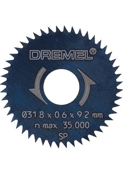 546 Yarık/çapraz Kesim Bıçağı 31,8 Mm, 2'li