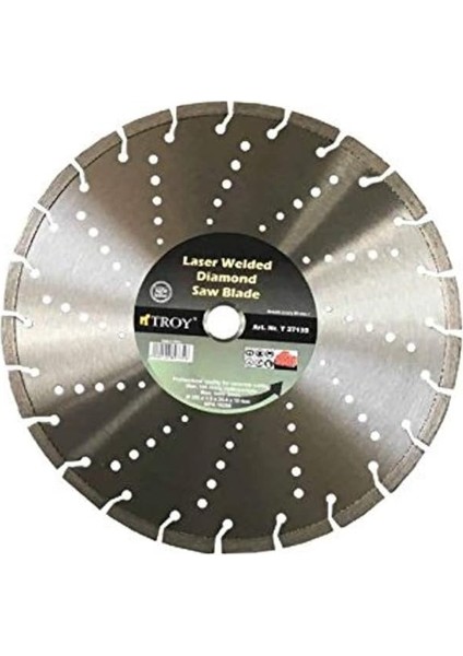 T 27135 Elmas Kesiçi Disk, Beton, Kuru Kesim, 350 mm