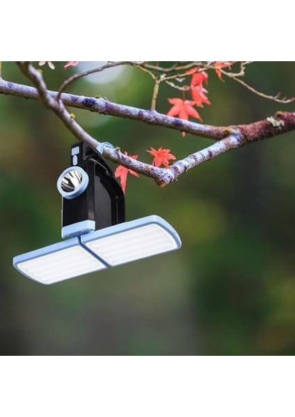 Solar Kamp LAMBASI,1000 Lümen Cob + 3W Led, Güneş Enerjili & USB Type-C Şarjlı, Katlanabilir IŞILDAK,1500MAH Kapasite, Su Geçirmez, Asılabilir, Taşınabilir, Kanatlı Çalışma Işığı modelleri