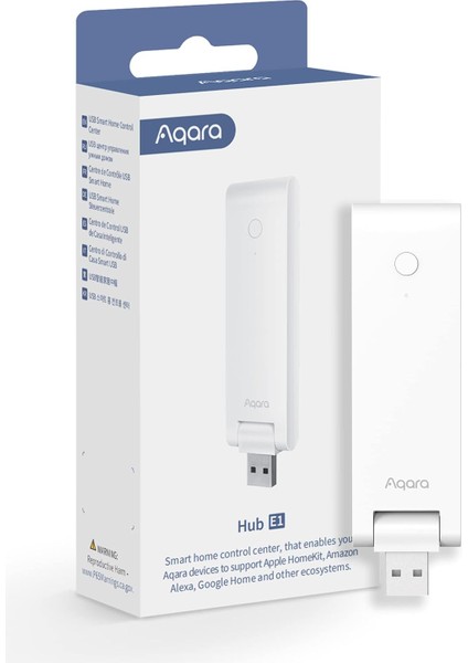 Hub E1 (2.4 Ghz Wi-Fi Gereklidir), Alarm Sistemi Için Akıllı Ev Köprüsü, Ev Otomasyonu, Zigbee 3.0, Homekit, Alexa, Google Assistant, Ifttt Destekler