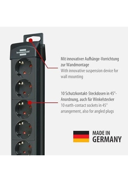 Premium-Line 10 Soketli 3 Metre Priz fiyatları