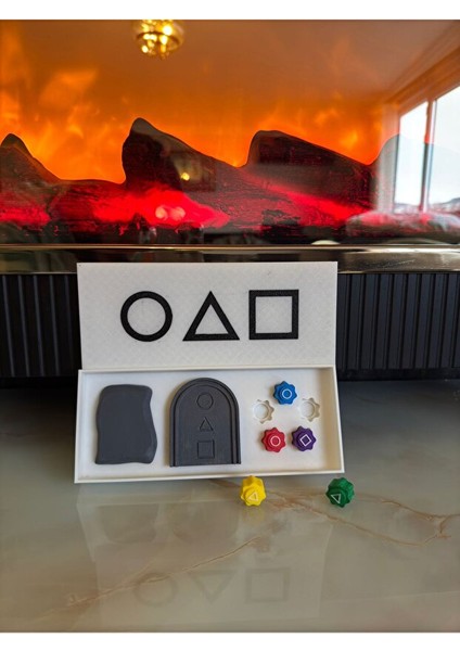 Squid Game Oyun Seti Gonggi Beştaş (5 Taş) ve Taş Oyunu Seti