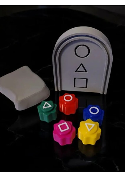 Squid Game Oyun Seti Gonggi Beştaş (5 Taş) ve Taş Oyunu Seti modelleri