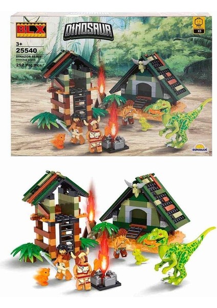 Blx Dinozor ve Savaşçıları 252 Parça