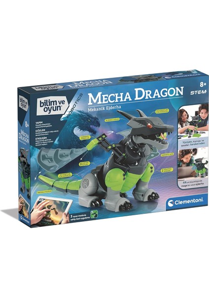 64326 Robotik Laboratuvarı, Mecha Dragon, Bilimsel Oyuncak, Multicolor