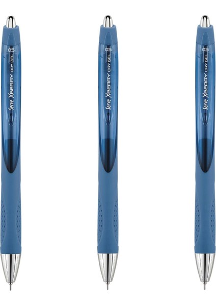 Xberry Jel Kalem 05MM Igne Uc Mavı-Sıyah 14 3lu Set