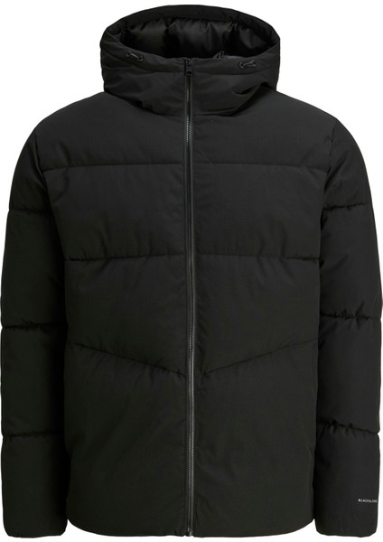Jack Jones Jjglobal Puffer Jacket Erkek Siyah Mont 12283517-02