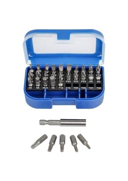 WP200513 31 Parça Cr-V Vidalama Bits Uç Seti modelleri