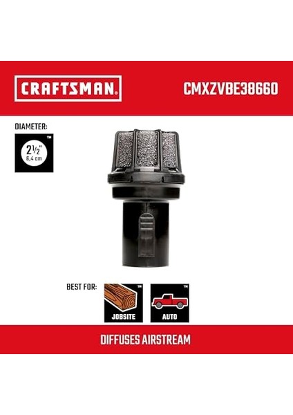 CMXZVBE38660 2-1/2 Inç Difüzör Islak/kuru Vac Ekleme, 2-1/2 Inç Çap modelleri