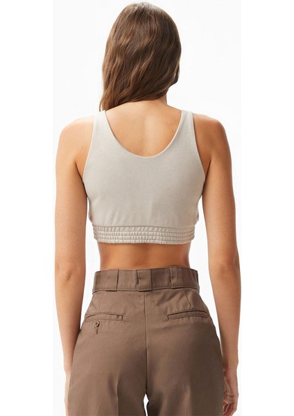 Retro Chuck Kadın Bej Bisiklet Yaka Atlet modelleri