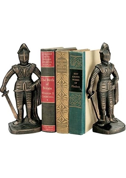 Toscano SP14917 Ortaçağ Şövalyesi Demir Kitaplıklar, Bronz fiyatları