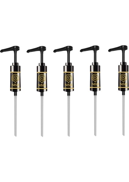 Kahve Şurup Pompası 5'li Set