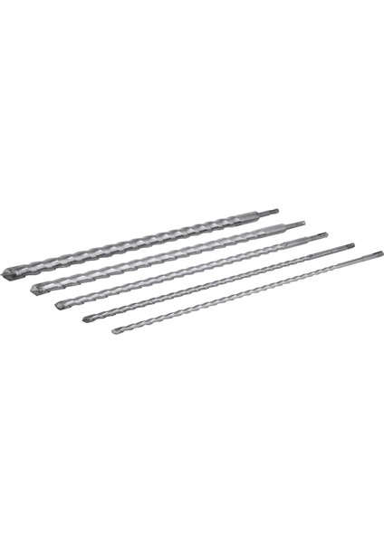 48694 5 Pc 600 mm Sds Drill Bit Set (10, 12, 16, 22, 25 Mm)