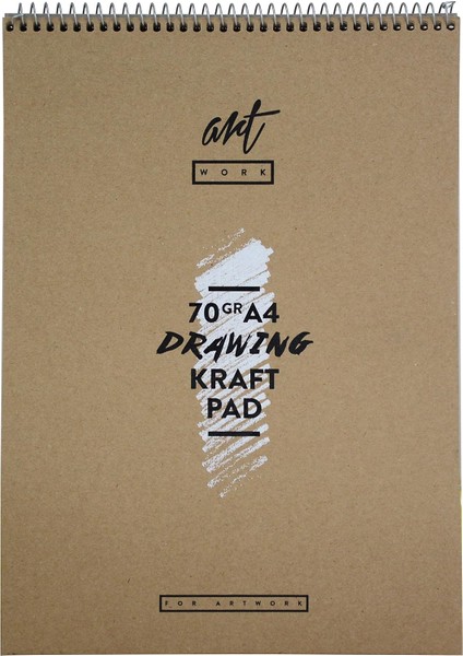 Kraft Çizim Blok A4 70 gr 50 Yp